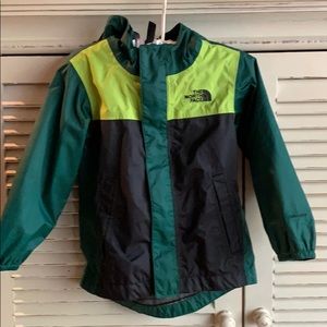 EUC North Face rain jacket sz 2T